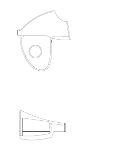 Cessna 150 Interior - Shield RH - 150F, E, F, H, J (1966 - 1969), 0411974 - 6 - 21B