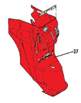 Cessna 210B Cover Pedestal 34 - P1213474 - 2 - 21B - 21B