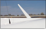 Piper PA28 and PA32 forward dorsal fin 60-24-80A. Replaces OEM part number 99621-00. Manufactured by Texas Aeroplastics.