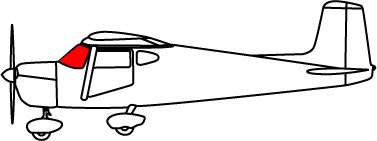 Cessna 140, 150 Windshield: 20 - 303 - 18C, 0411172 - 49, 0413339 - 10, 0413419 - 200, 0413419 - 203 - 18C