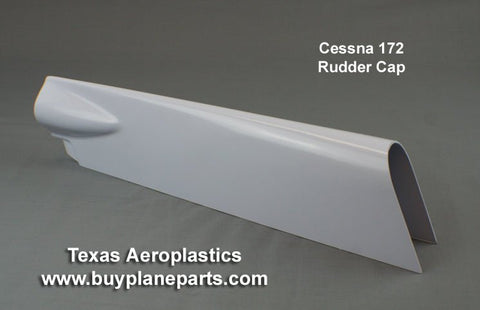 Cessna 172 Rudder Cap (1976 - 1986) 28 - 04 - 80A, 0531006 - 112 - Texas Aeroplastics