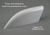Cessna 172 Vertical Fin Cap (1960 - 1968) 28 - 0531006 - 33 - 80A, 0531006 - 33 - Texas Aeroplastics