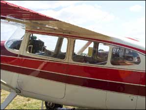Cessna 180 Rear Window (Left or Right)(1953 - 1962) 30 - 362 - 18C, 0710108 - 2 and 0710108 - 3 - 18C