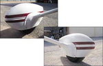 Cessna 182 Brake Cover Fairings (1975 - 1978) 31 - 08 - 80A, 0741641 - 10, 0741641 - 11 - Texas Aeroplastics