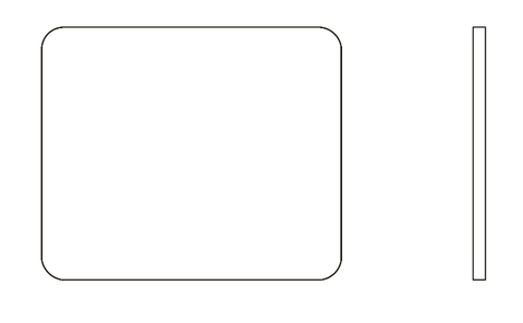 Cessna 182 Interior - Cover Panel Skylane - 182N, P, Q (1971 - 1980), 0715023 - 8 - 21B