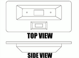 Cessna 182 Interior - Dome Light Skylane Escutcheon - 182P, Q, R, R182, TR182 - 0711779 - 2 - 21B