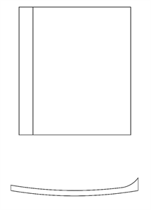 Cessna 182 Skylane Baggage Compartment Panel 182G, H, J, K, L, M, N, P (1964 - 1976) 0700702 - 6 - 21B