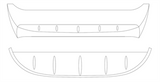 Cessna 182 Skylane Canted Panel 182P, Q (1972 - 1980) 0700702 - 21 - 21B
