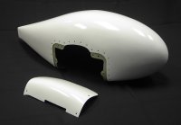 Cessna 182T, T182T Left Main Wheel Fender (Fiberglass/carbon fiber/Kevlar), 0741648 - 01 - 18D