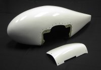 Cessna 182T, T182T Right Main Wheel Fender (Fiberglass/carbon fiber/Kevlar), 0741648 - 02 - 18D