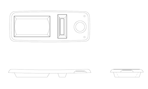 Cessna 210 Interior - Centurion - Escutcheon - Rear Air Vent - 210L, M, N, T210L, T210M, T210N (1974 - 1980), 1200241 - 1 - 21B