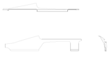 Cessna 210 Interior - “Centurion” Molding ASSY - Aft (Left & Right) 210M, 210N - 1215109 - 21, 1215109 - 22 - 21B