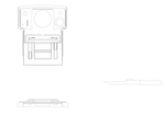 Cessna 210 Interior - Centurion - Overhead Console Cover Assembly - 210L, M, N, T210L, T210M, T210N (1974 - 1980), 1200243 - 1 - 21B