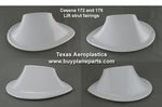 CESSNA LIFT STRUT FAIRINGS, Cessna 172 Strut Fairings 28 - 06 - 80A (1958 - 1973), 0522150 - 1, 0522150 - 2, 0522150 - 3, 0522150 - 4 - Texas Aeroplastics