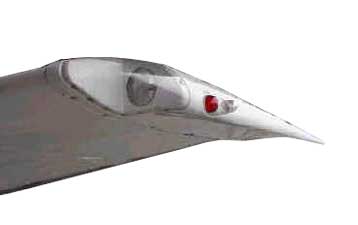 Cessna Wing Tips (Conical with landing lights) for Late model (1974 and Later) - 18D