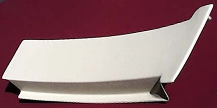 PA28 Left Middle Window Rear Trim (PA28 with 3 windows only) 60 - 028208 - 00 - 20P - 20P