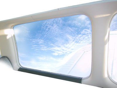 PA28 Left middle window trim (1974 and after) 60 - 028221 - 00 - 20P - 20P