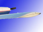 Piper "Deep Extended" Wing Tip Set With Landing Lights (Straight, Hershey Bar wing only) FAA - PMA - STC - 18D