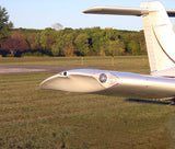 Piper "Deep Extended" Wing Tip Set With Landing Lights (Straight, Hershey Bar wing only) FAA - PMA - STC - 18D