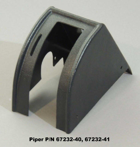 Piper PA - 28 Engine Controls Cover, 67232 - 21B