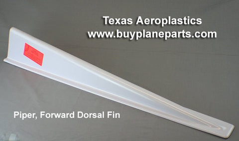 Piper PA28 & PA32 Forward Dorsal Fin (35") 60 - 24 - 80A, 99621 - 00 - Texas Aeroplastics