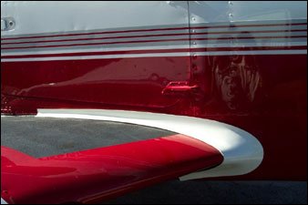 Piper PA28 "Speed" Piper Wing Root Fillet Fairing Set - 18D