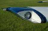 Piper "Upswept" Wing Tips (with Landing Lights) (Straight, Hershey Bar Wing only) FAA - PMA - STC - 18D