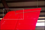 Piper Vertical Fin Cap (Fiberglass) (Slimline Plain Cap) 60 - 2832FIN - 18D, 38222 - 000 - 18D