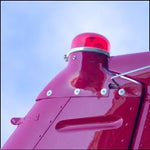 Piper Vertical Fin Cap (For Large Rotating Beacon), 60 - 28 - 80A, 65345 - Texas Aeroplastics