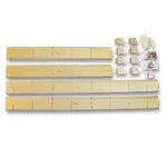 "SPEED" Cessna 170B, 172, 175,180,182,185, Flap Gap Seal Kit; 20 - CFGS - 18D - 18D